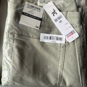 Men's 32 Cool Sweatpant Jeans, Size 34 Faded Olive